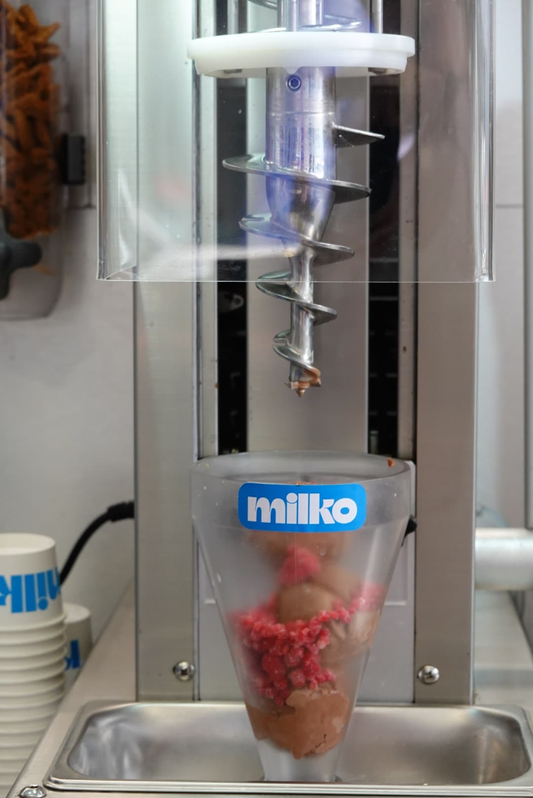 Ambiente de la tienda MILKO